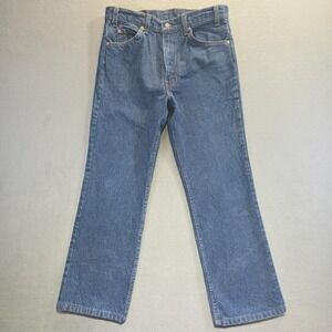 Vintage Levi's Men's 585 Denim‎ Blue Jeans Orange Tab Size 33x29 Actual 32x26.5